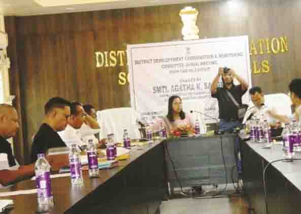 अगाथा ने एसजीएच में दिशा बैठक की अध्यक्षता की