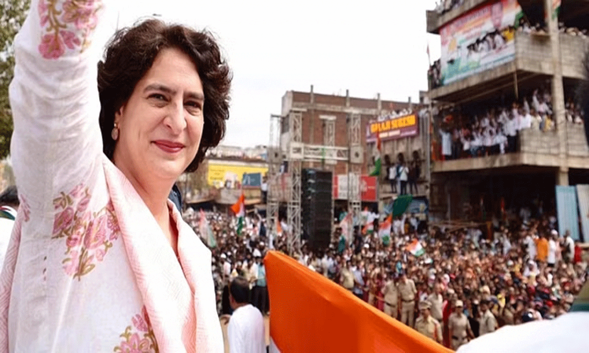 सुस्त बीआरएस सरकार को विदाई देने का समय: प्रियंका गांधी