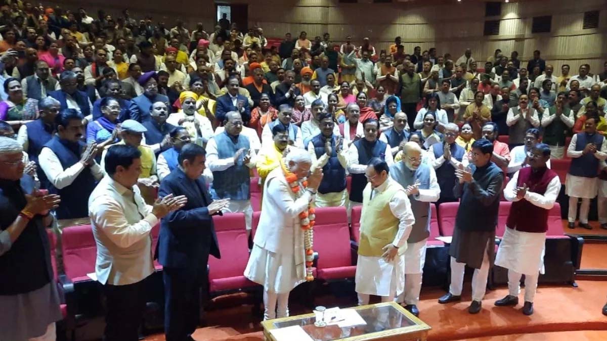 भाजपा संसदीय दल की बैठक आज, पीएम मोदी करेंगे संबोधित