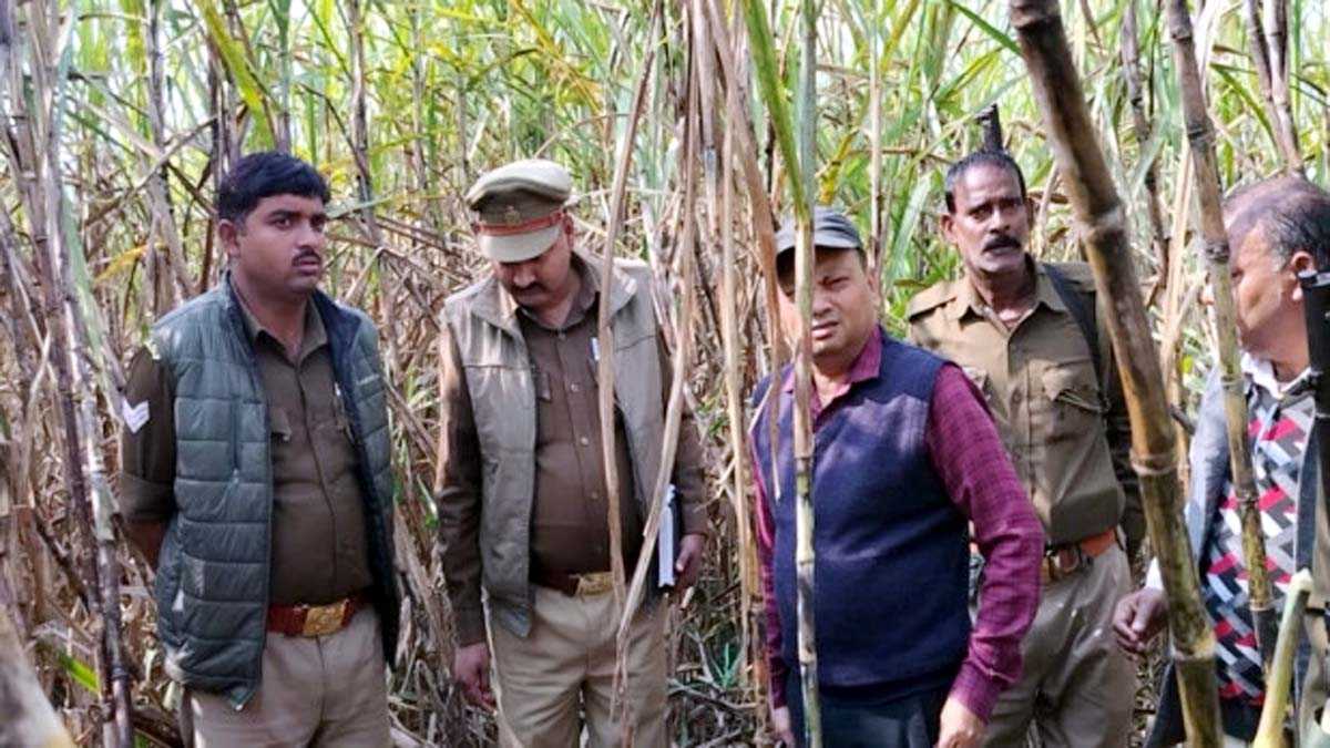 खेत में मिला युवक का क्षत विक्षत शव
