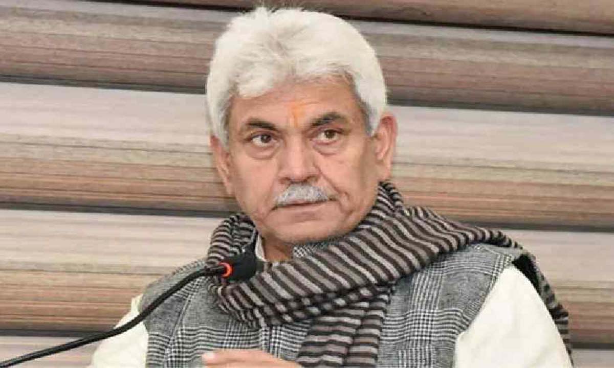 जम्मू-कश्मीर में विधानसभा चुनाव कराने को तैयार: एलजी सिन्हा
