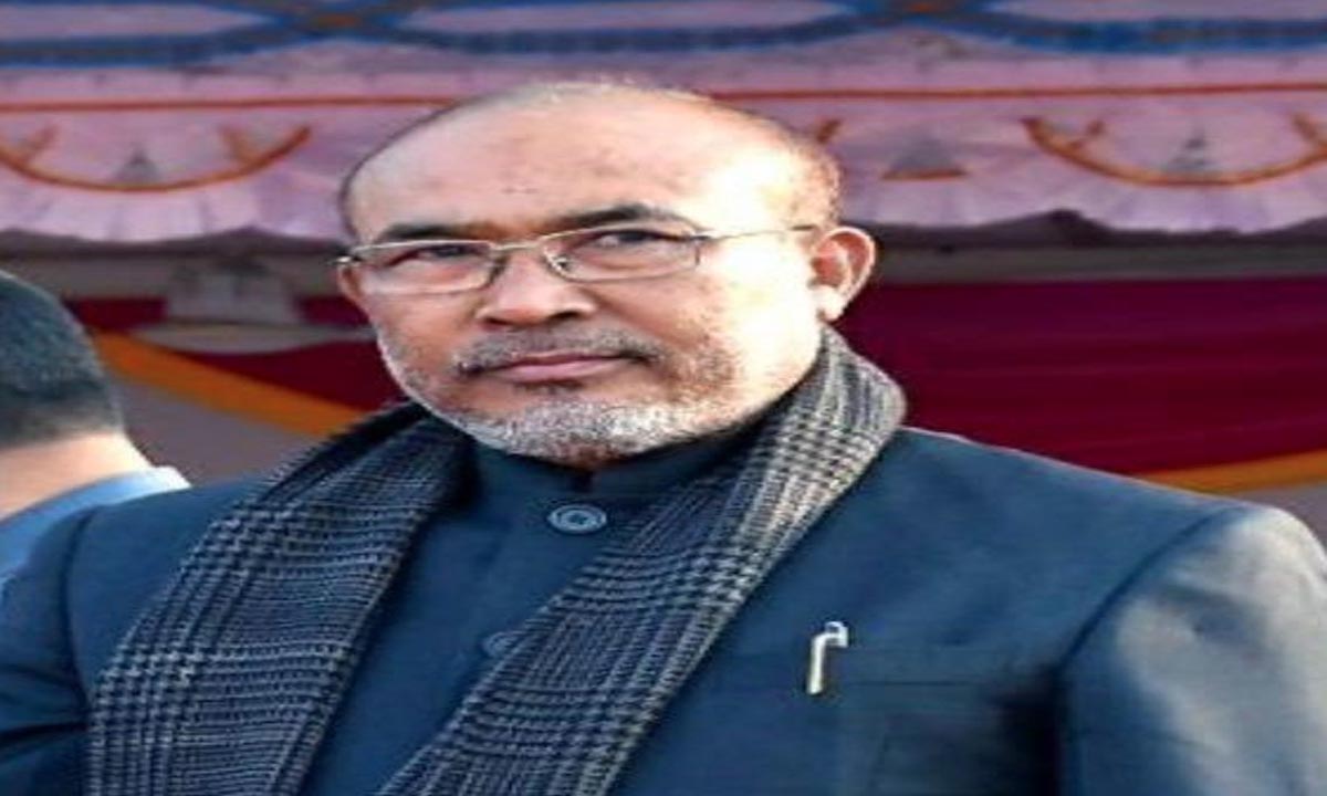 मुख्यमंत्री बीरेन सिंह ने नवनिर्वाचित मुख्यमंत्री से मणिपुर के आंतरिक मामलों में हस्तक्षेप नहीं करने को कहा