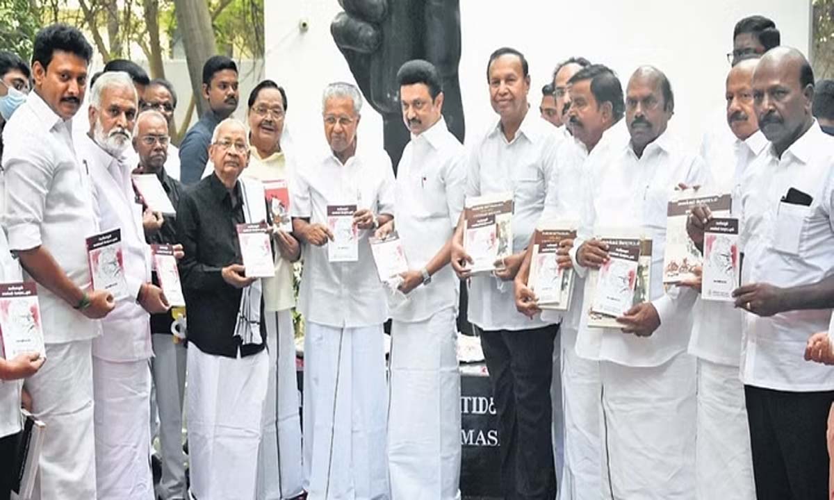 Tamil Nadu: मुख्यमंत्री स्टालिन ने वाइकोम सत्याग्रह पर स्मारिका जारी की