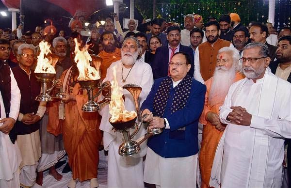 Haryana: Nadda said, 'Developed India' is the dream of the entire country
