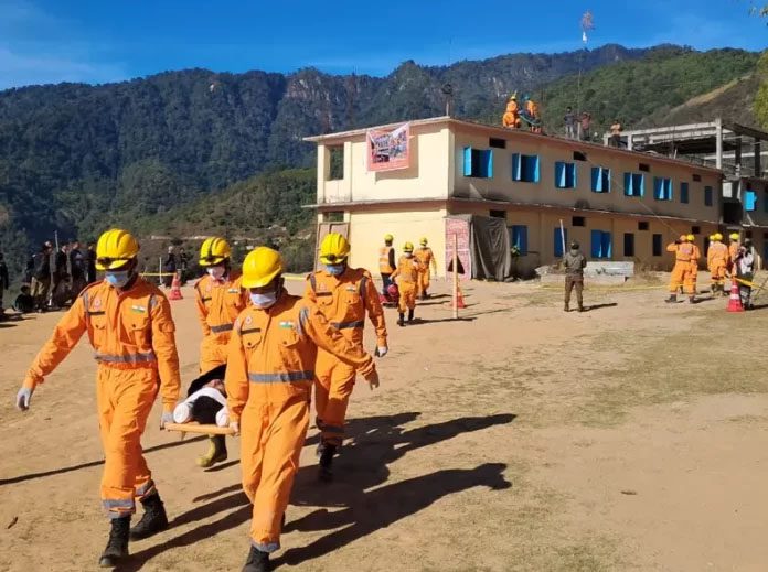 Arunachal Pradesh : भूकंप परिदृश्य पर मॉक अभ्यास