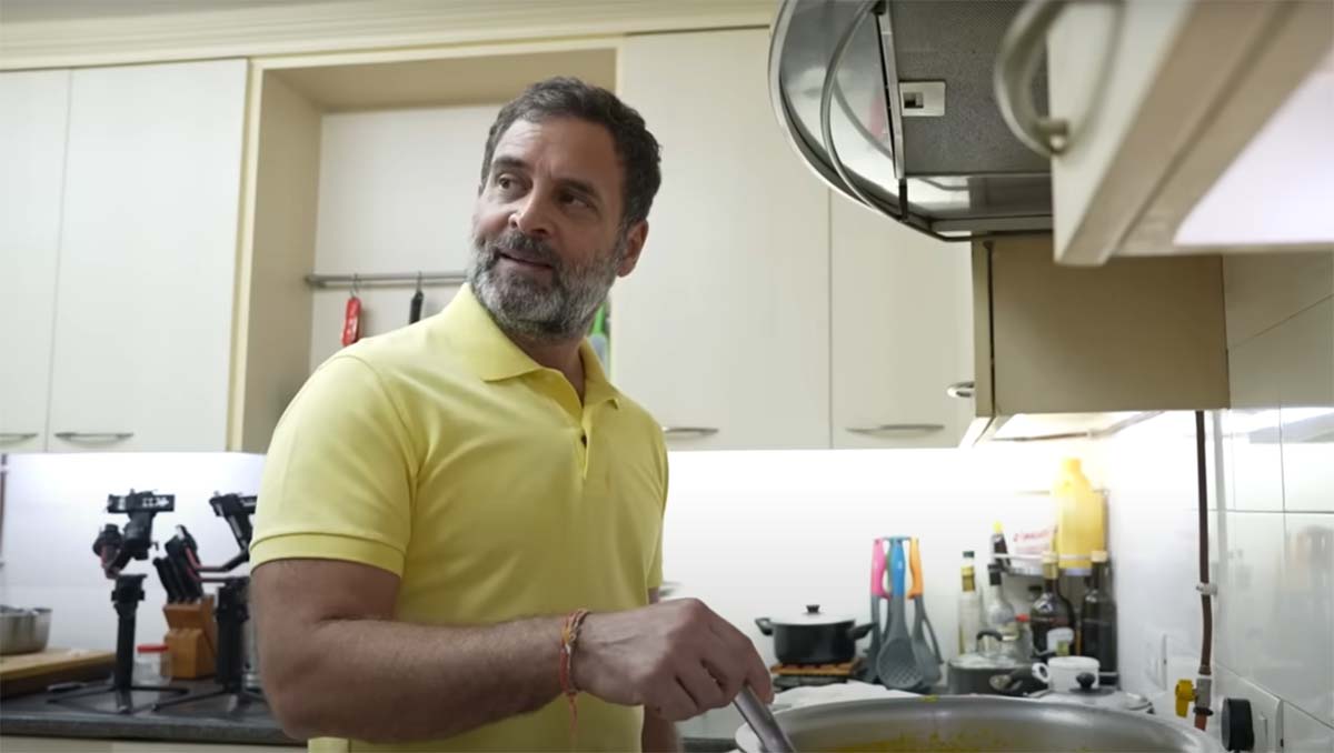 देखें राहुल गांधी का दिलचस्प VIDEO, सोनिया गांधी भी दिखीं