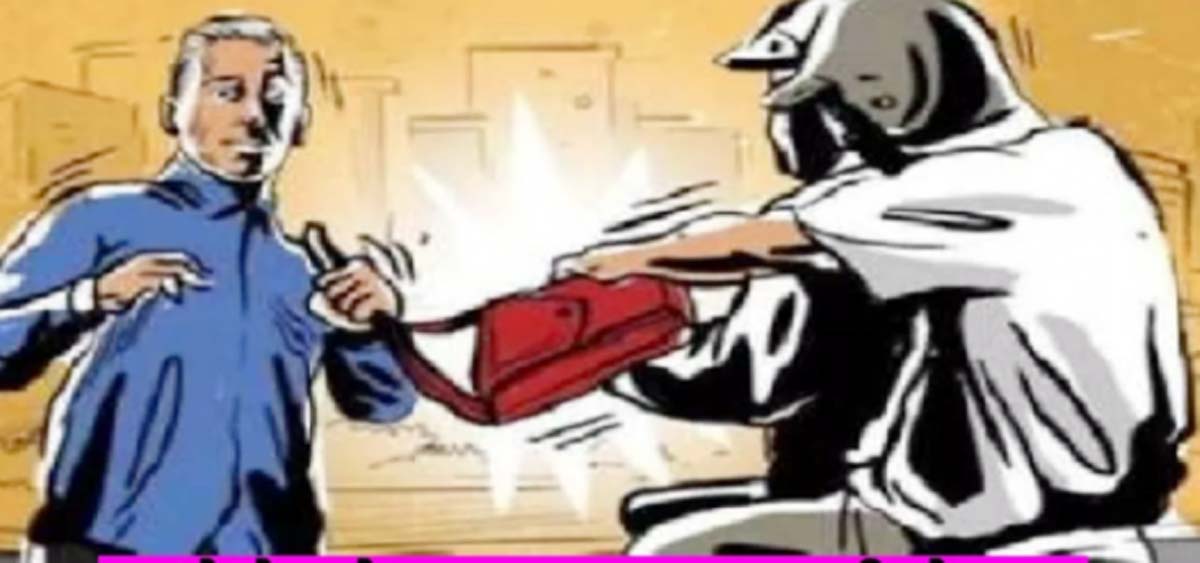 किसान से बाइक सवारों ने सात लाख लूटे