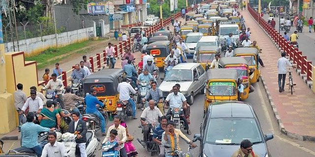 निकट भविष्य में गुंटूर शहर में यातायात की समस्या कम हो जाएगी