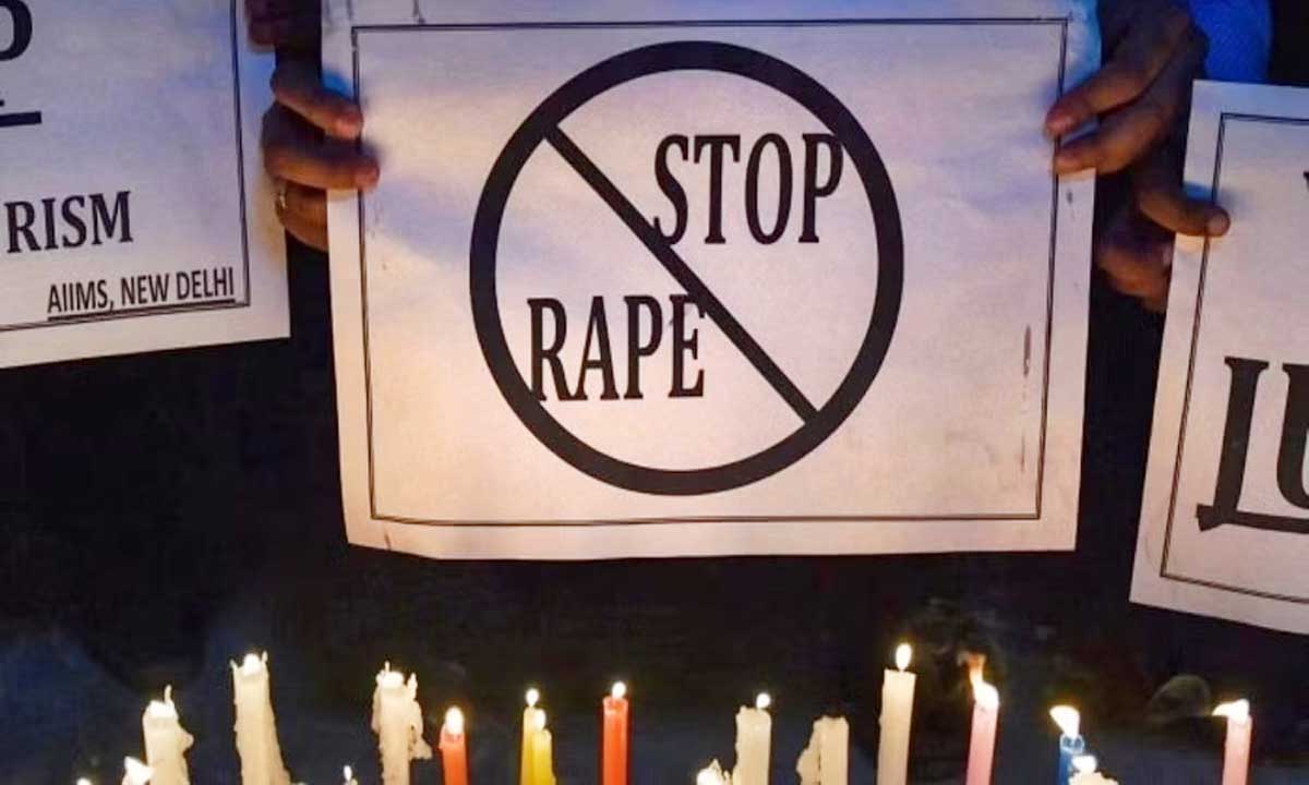 दौड़ने निकली किशोर एथलीट के साथ सामूहिक बलात्कार