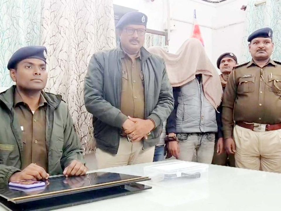 6 अपराधियों को हथियार के साथ किया गिरफ्तार