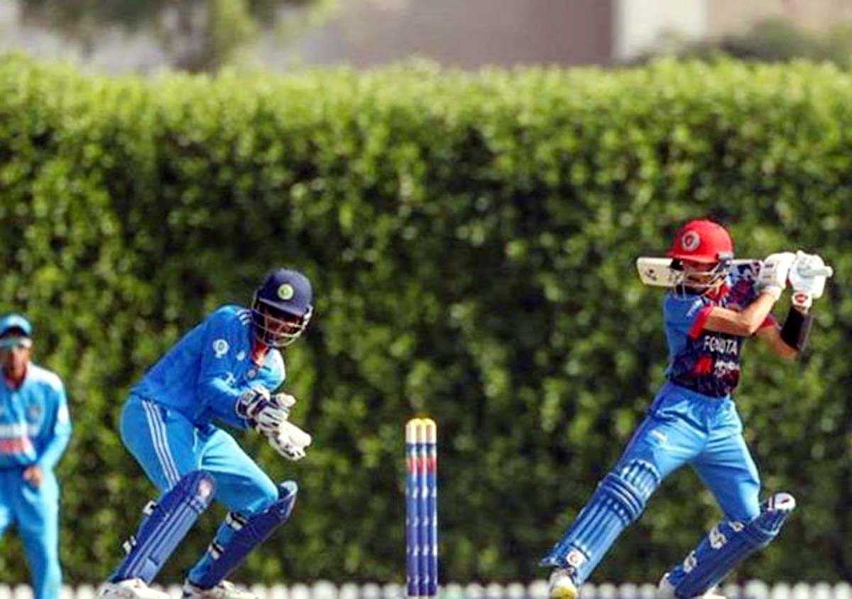 अंडर-19 एशियाकप में भारत ने अफगानिस्तान को 173 रनों पर ढ़ेर