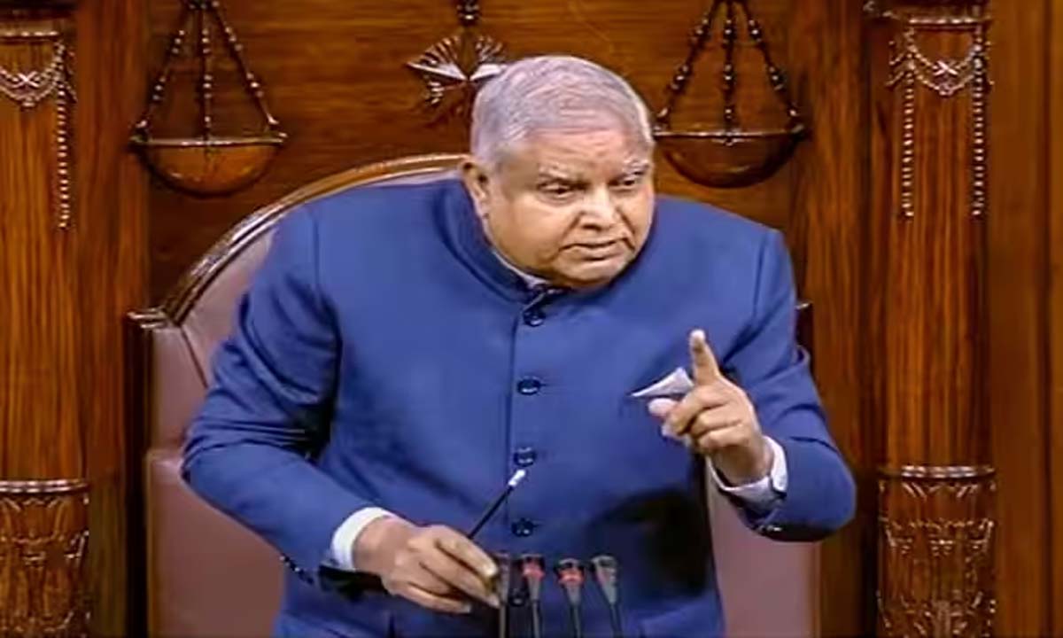 सभापति जगदीप ने संविधान सभा में देखे गए व्यवहार का पालन करने का कियाआग्रह