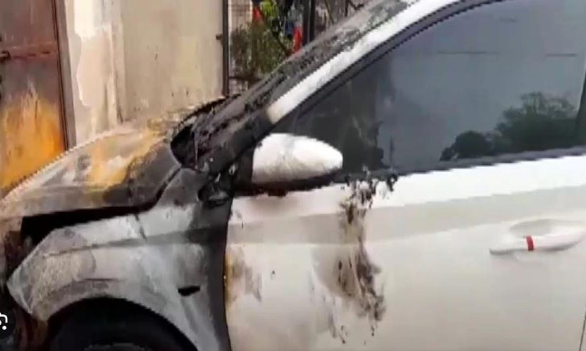 Bihar : आल्टो कार में लगी आग, दो मासूम बच्चों की झुलसकर मौत