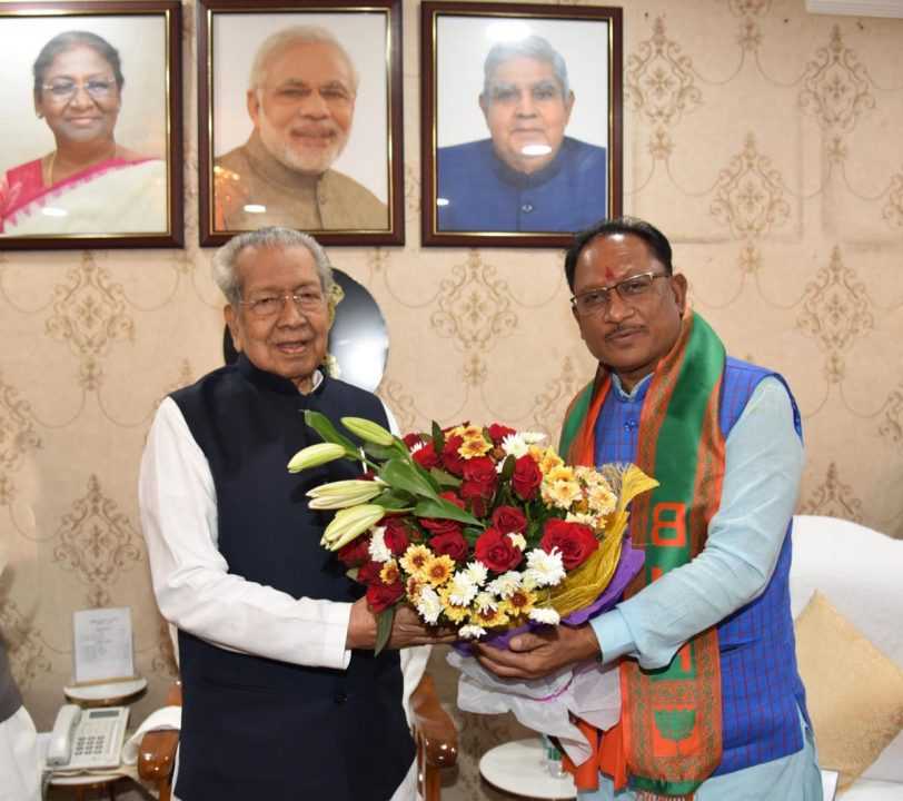 राज्यपाल हरिचंदन ने विष्णुदेव साय को मुख्यमंत्री नियुक्त किया, केबिनेट गठन के लिए किया आमंत्रित