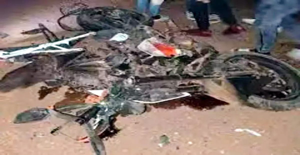 तेज़ रफ्तार ट्रक ने छीनी बाइक सवार की जिंदगी, चालक फरार
