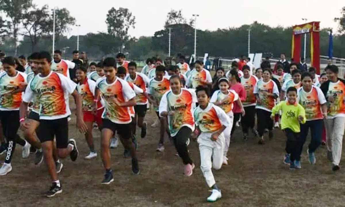 कारगिल विजय रजत जयंती के उपलक्ष्य में सम्मान दौड़ की आयोजित