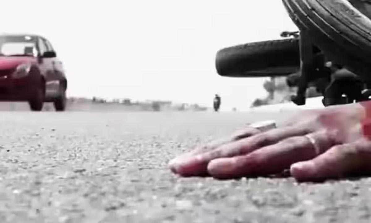 चौकीघाट पुल के पास दुर्घटना में एक की मौत