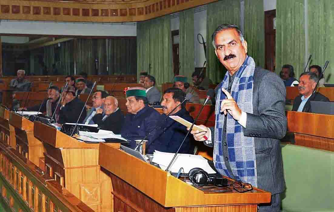 Himachal Pradesh :पोंग बांध पर्यावरण-संवेदनशील क्षेत्र को कम करने के लिए केंद्र से आग्रह करेंगे, सीएम ने कहा
