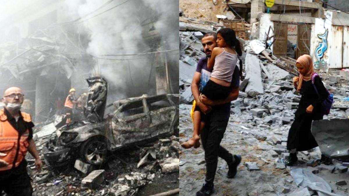 गाजा पर इजरायली हमलों में 32 की मौत,कई घायल