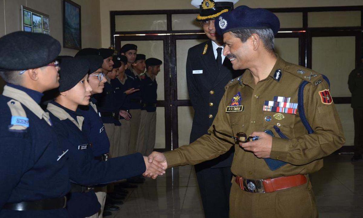 डीजीपी ने सैनिक स्कूल नगरोटा में अतिथि व्याख्यान दिया