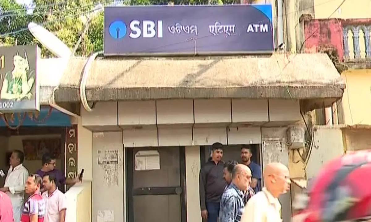 भुवनेश्वर में बदमाशों ने एसबीआई एटीएम को निशाना बनाया, 10 लाख रुपये से अधिक लूटे