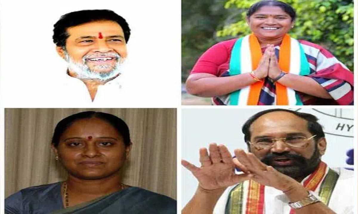 रेवंत रेड्डी के साथ 11 कांग्रेस विधायकों के शपथ लेने की संभावना