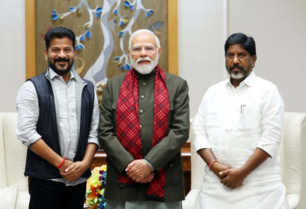 तेलंगाना के CM और डिप्टी CM ने की PM मोदी से मुलाकात
