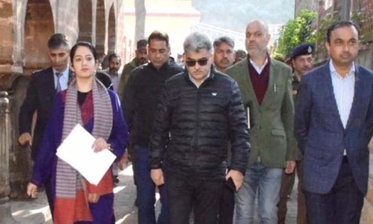 सीएस ने एनएच-44 पर कार्यों का ऑनस्पॉट मूल्यांकन किया