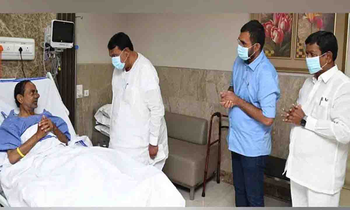 KCR को शुक्रवार को छुट्टी मिलने की संभावना