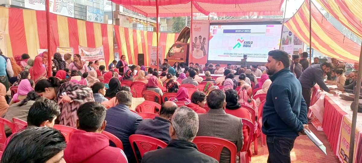 रुड़की के अहिल्या देवी द्वार मोहनपुर में आयोजित हुआ विकसित भारत संकल्प यात्रा कार्यक्रम
