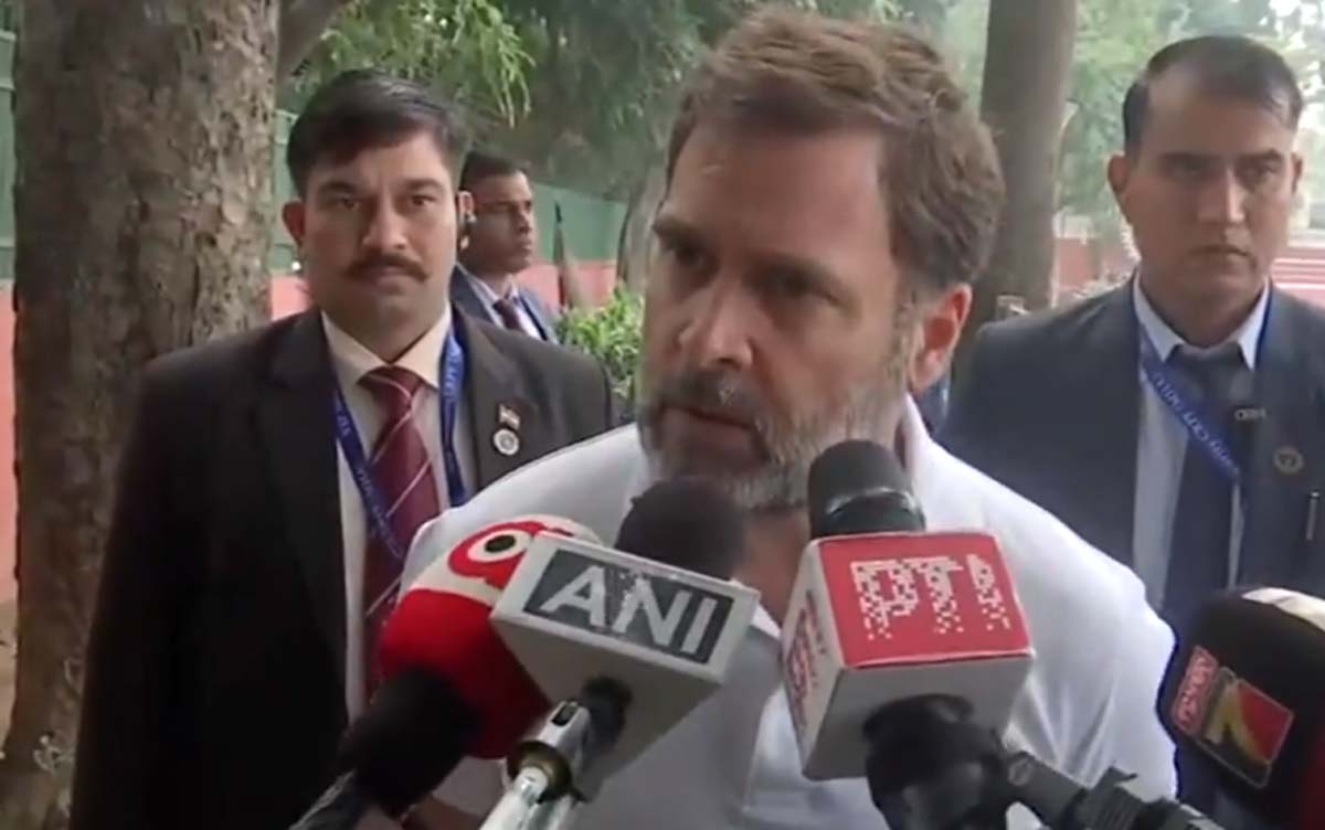 उपराष्ट्रपति की मिमिक्री, राहुल गांधी की पहली प्रतिक्रिया आई सामने