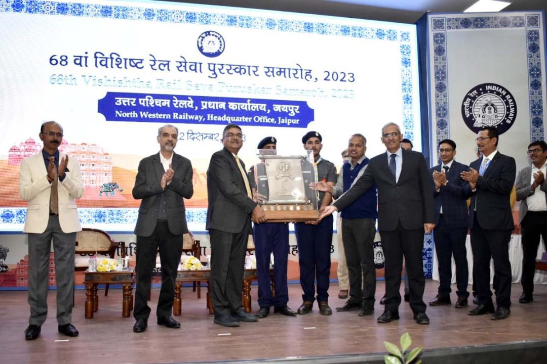 अजमेर मण्डल बना उत्तर पश्चिम रेलवे का सिरमौर
