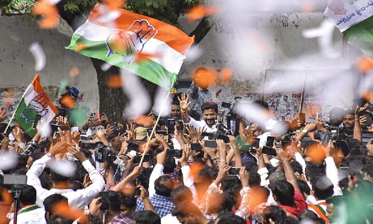 टीपीसीसी प्रमुख रेवंत रेड्डी ने कहा- कांग्रेस तेलंगाना के लोगों की आकांक्षाओं को पूरा करेगी