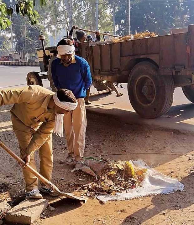 यमुनानगर: खाली प्लॉटों, सड़क किनारे से 1900 मीट्रिक टन कूड़ा उठाया गया