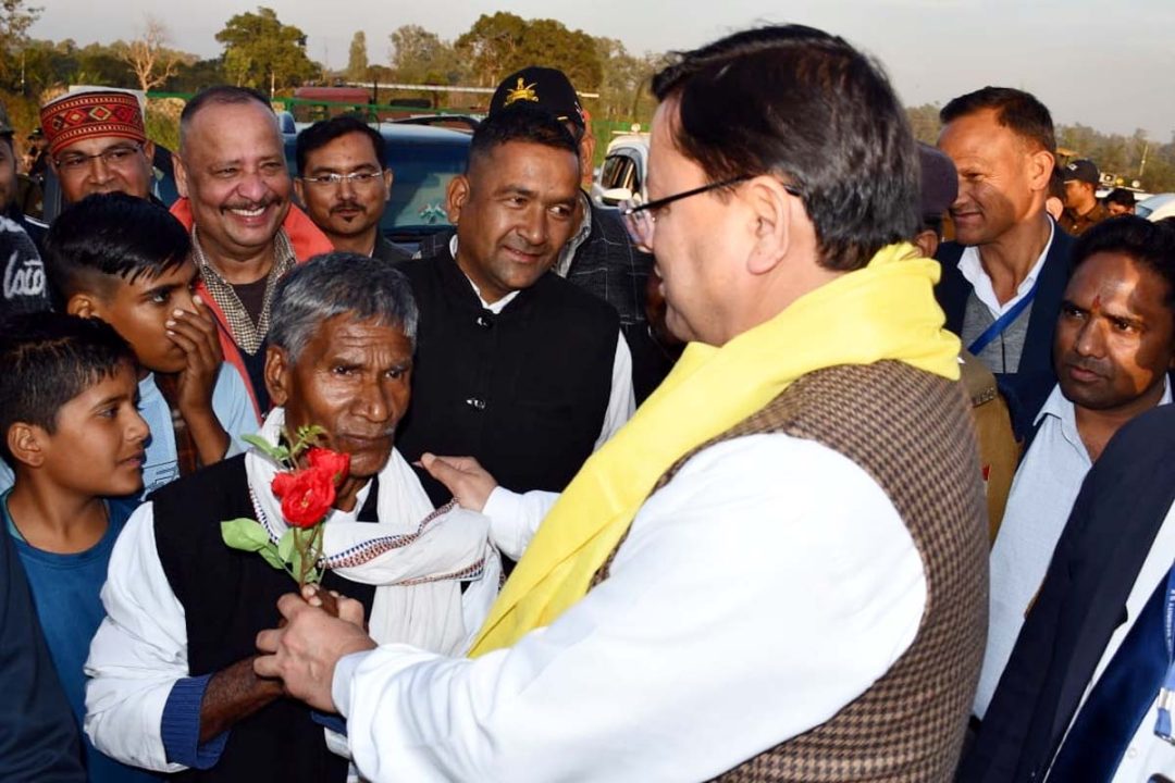 CM धामी ने जनता से मुलाकात की तथा उनकी सुनी समस्याएं