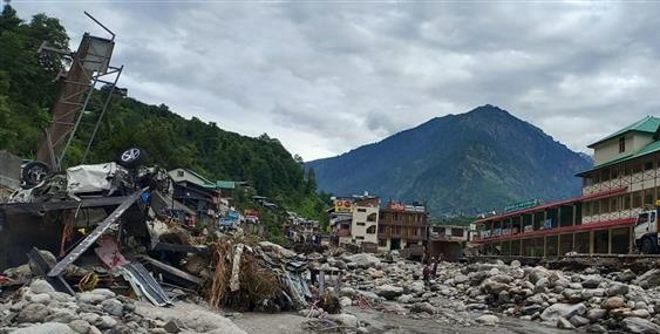 Himachal Pradesh : राज्य का 32% क्षेत्र 'बहुत अधिक क्षति जोखिम क्षेत्र' के अंतर्गत आता है