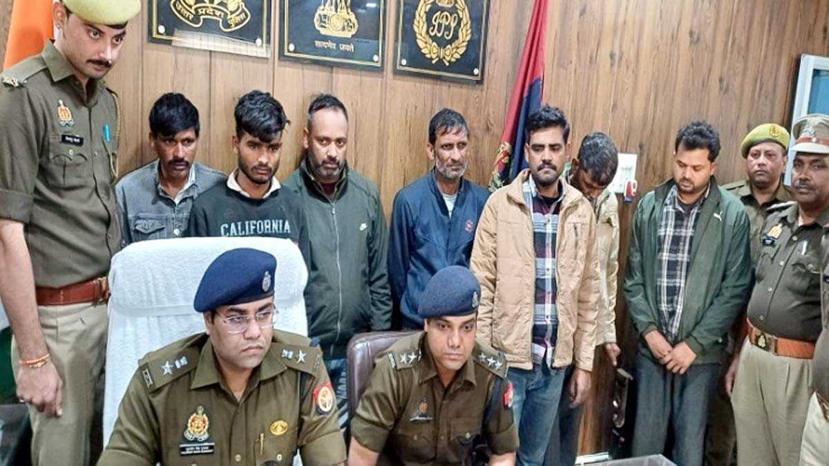 अंतरर्राज्यीय नकली नोट गैंग के सात सदस्य गिरफ्तार