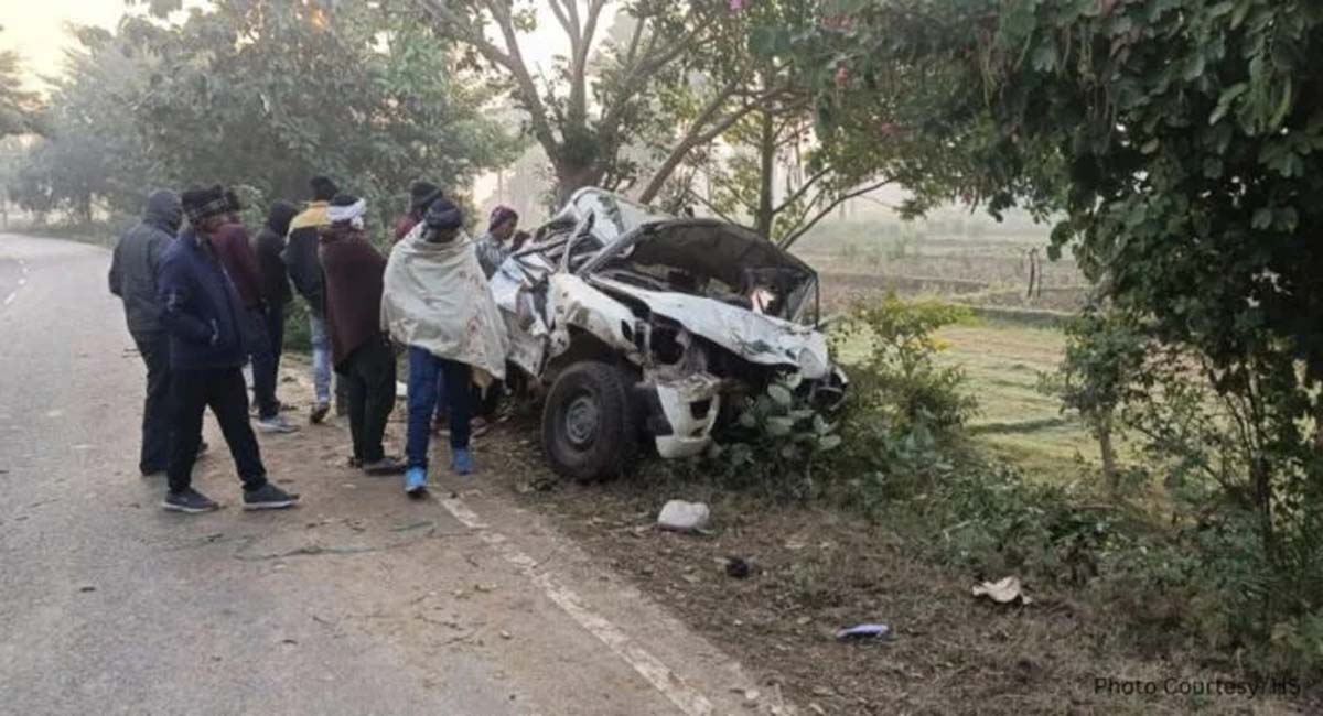 बिहार में सड़क हादसे में 6 लोगों की मौत, घर में मचा कोहराम