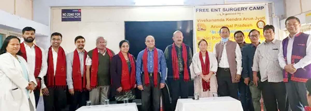मोयॉन्ग ने बीपीजीएच में मुफ्त ईएनटी सर्जरी शिविर का उद्घाटन किया