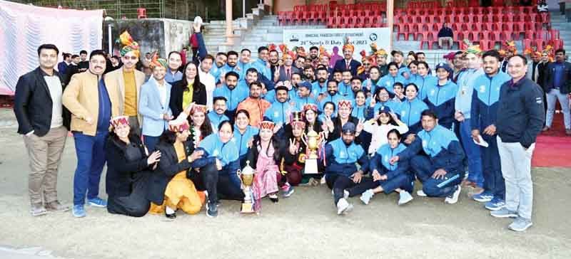 24वीं वन खेल प्रतियोगिता में हमीरपुर ने ओवरऑल ट्रॉफी जीती