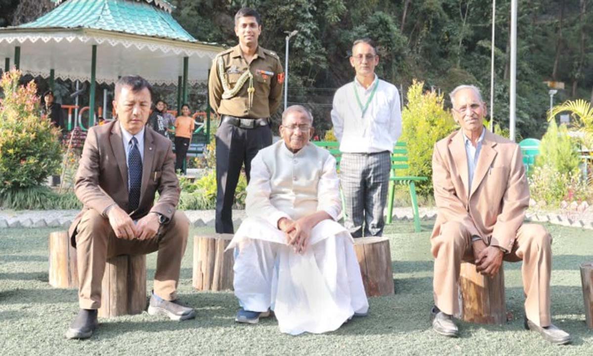 Sikkim News: राज्यपाल ने अमृत महोत्सव पार्क का दौरा किया