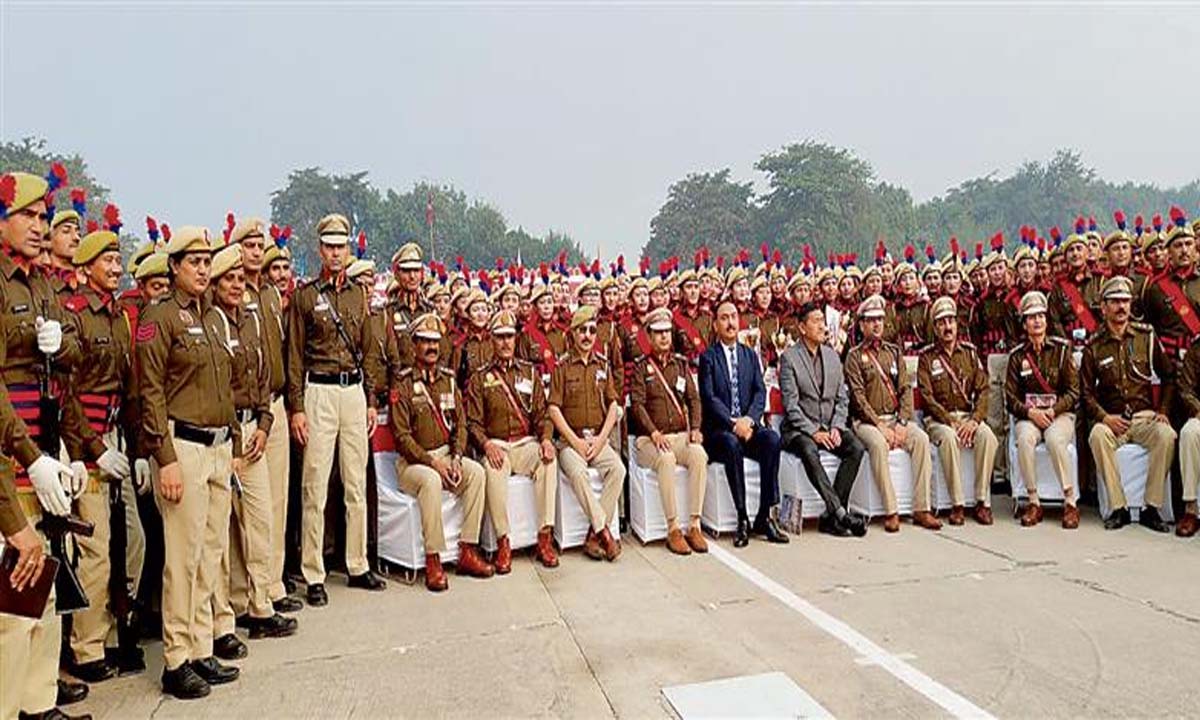 224 लद्दाख पुलिस कांस्टेबल दिल्ली प्रशिक्षण अकादमी से पास आउट हुए