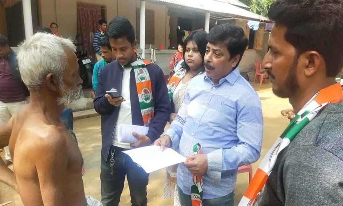 कांग्रेस ने छह साल के भाजपा शासन की विफलताओं को उजागर करने के लिए घर-घर जाकर अभियान शुरू