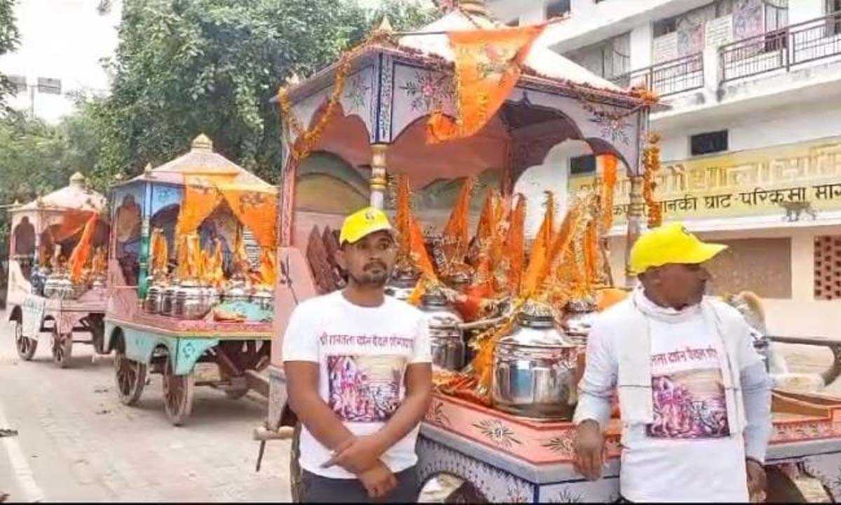 अभिषेक समारोह के लिए 600 किलो घी अयोध्या पहुंचा