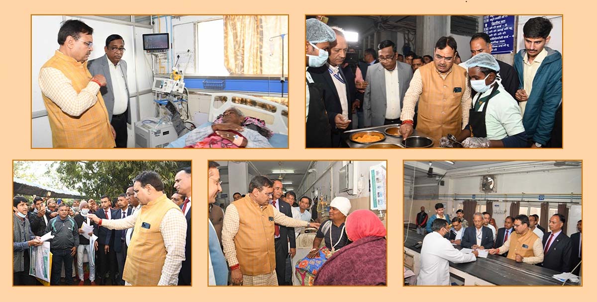 सीएम ने अस्पताल का किया दौरा, अधिकारियों को लगाई फटकार