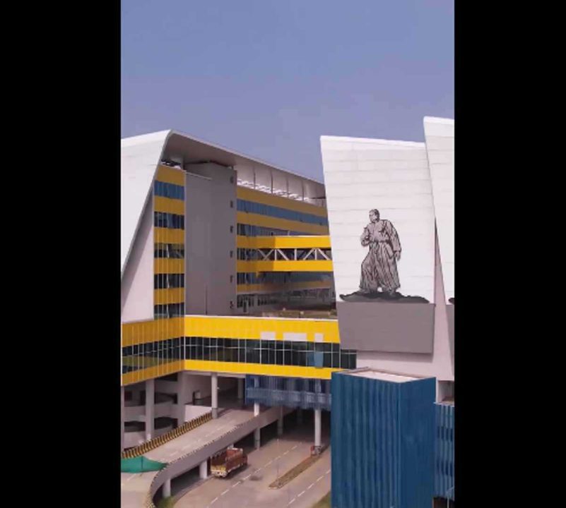 भारत की पहली बुलेट ट्रेन का टर्मिनल रहेगा ऐसा, देखें वीडियो