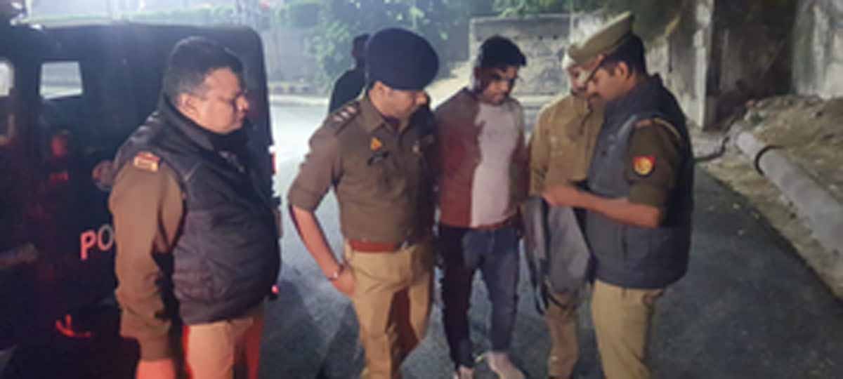 पुलिस और लुटेरे बदमाशों के बीच हुई मुठभेड़ में एक गिरफ्तार, एक फरार