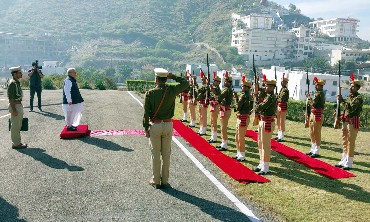 Udaipur : राज्यपाल कलराज मिश्र का जैसलमेर प्रस्थान