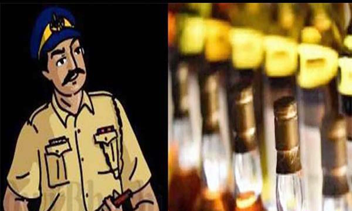 Vaishali : थानेदार-जमादार बर्खास्त , थाने में रखी जब्त शराब ही धंधेबाजों को बेच डाली