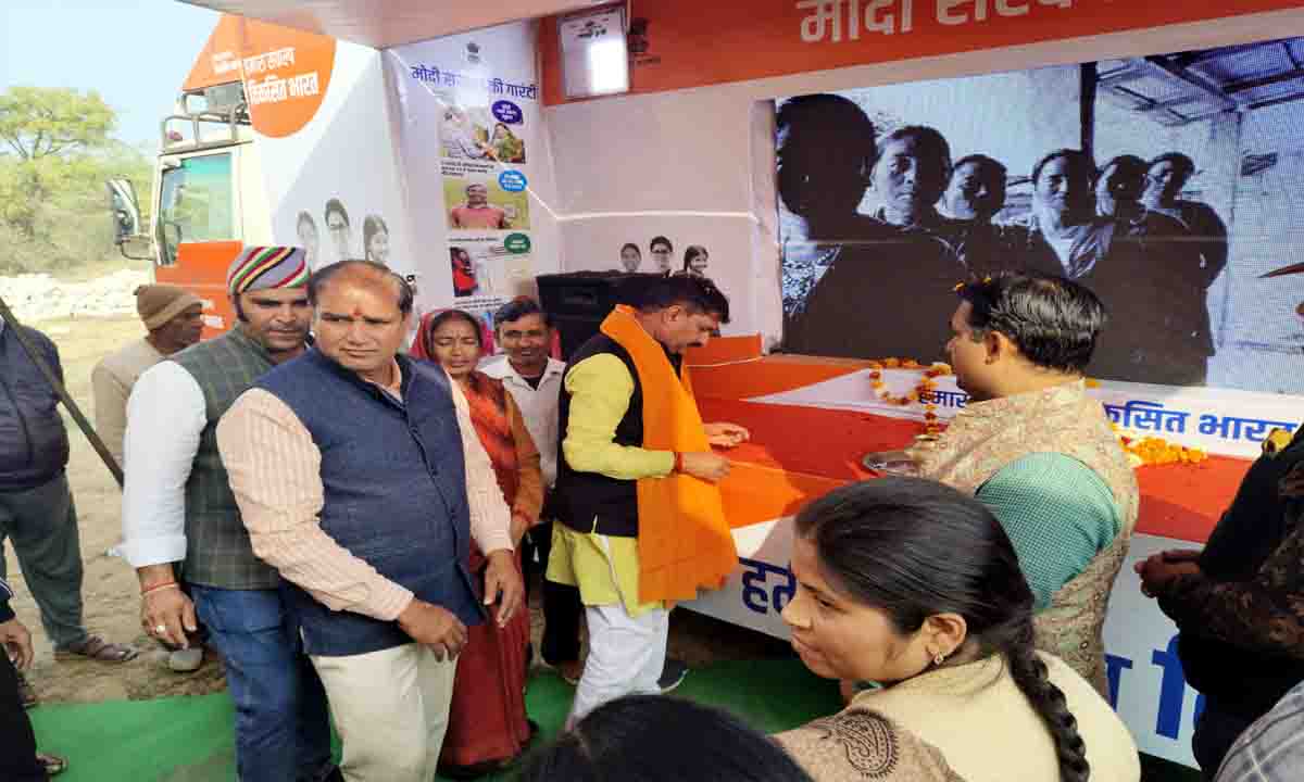 Baran : जिले की ग्राम पंचायतों में विकसित भारत संकल्प यात्रा के तहत हुआ शिविरों का आयोजन